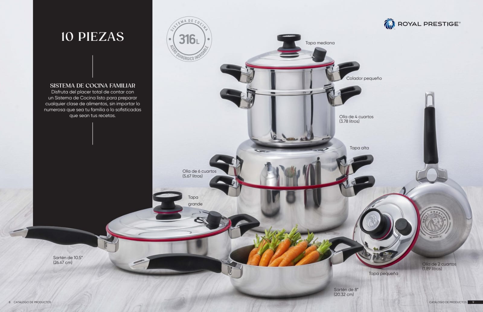 SET DE 10 PIEZAS FAMILIAR - Imagen 2